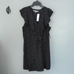 Collective Concepts X Stitch Fix Tori Ruffle Mini Dress with Stars Print 2XL